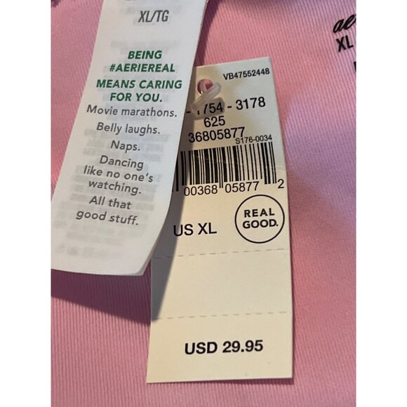 Aerie‎ Cheekiest Bikini Bottom XL Floral Print Color Lip Gloss - Picture 7 of 7